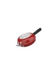 Cuisinart FP2-24R Frittata Non-Stick Sauce Pan, 10-Inch, Red