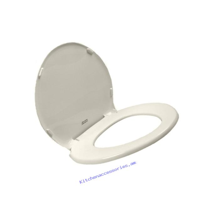 American Standard 5330.010.222 Champion Slow Close Round Front Toilet Seat with Cover, Linen