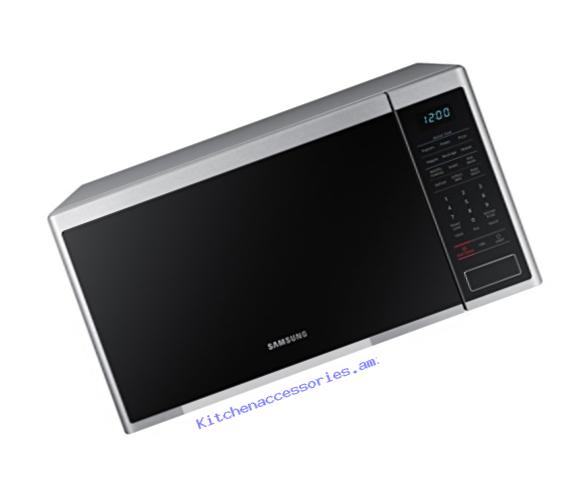 Samsung MS14K6000AS 1.4 cu. ft. Countertop Microwave Oven with Sensor and Ceramic Enamel Interior, Stainless Steel
