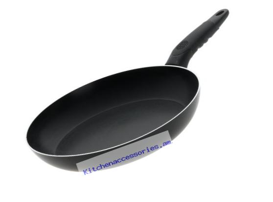 Mirro A79705 Get A Grip Aluminum Nonstick Fry Pan Cookware, 10-Inch, Black