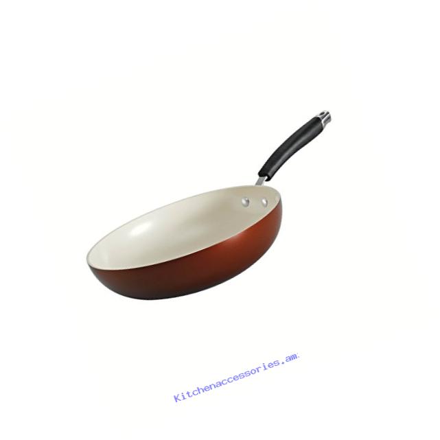 Tramontina 80110/046DS Style Ceramica 01 Stir Fry Pan, 11-Inch, Metallic Copper